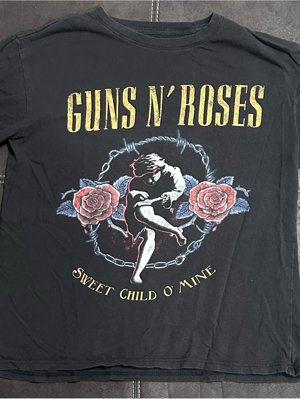 Guns N' Roses Women's Black 'Sweet Child O' Mine' Graphic Tee